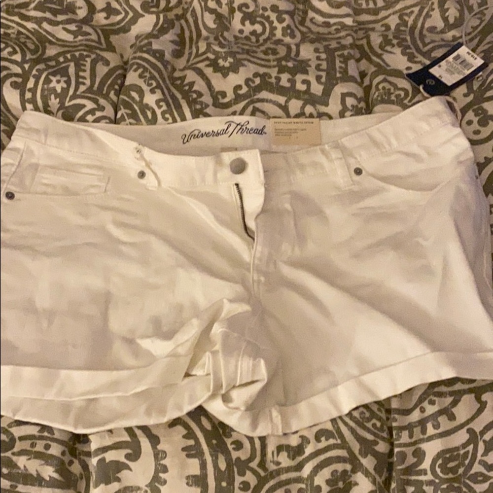 White shorts